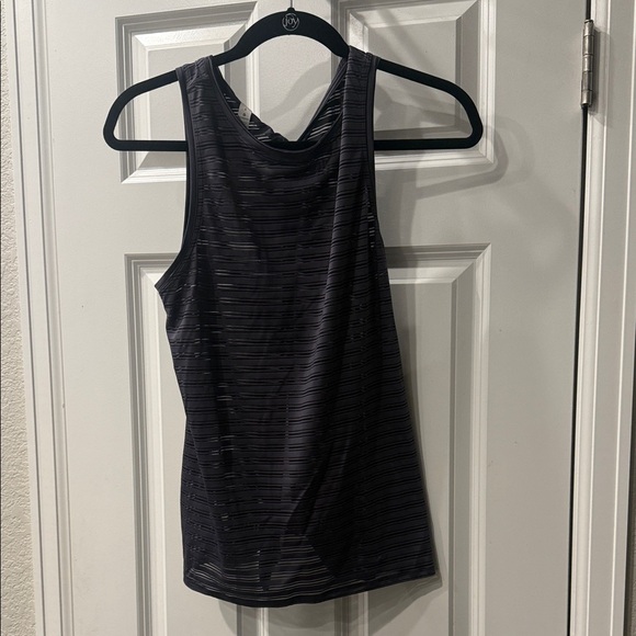 Lululemon Meet Halfway Tank Striped Moonwalk Sz 6 - Picture 4 of 7